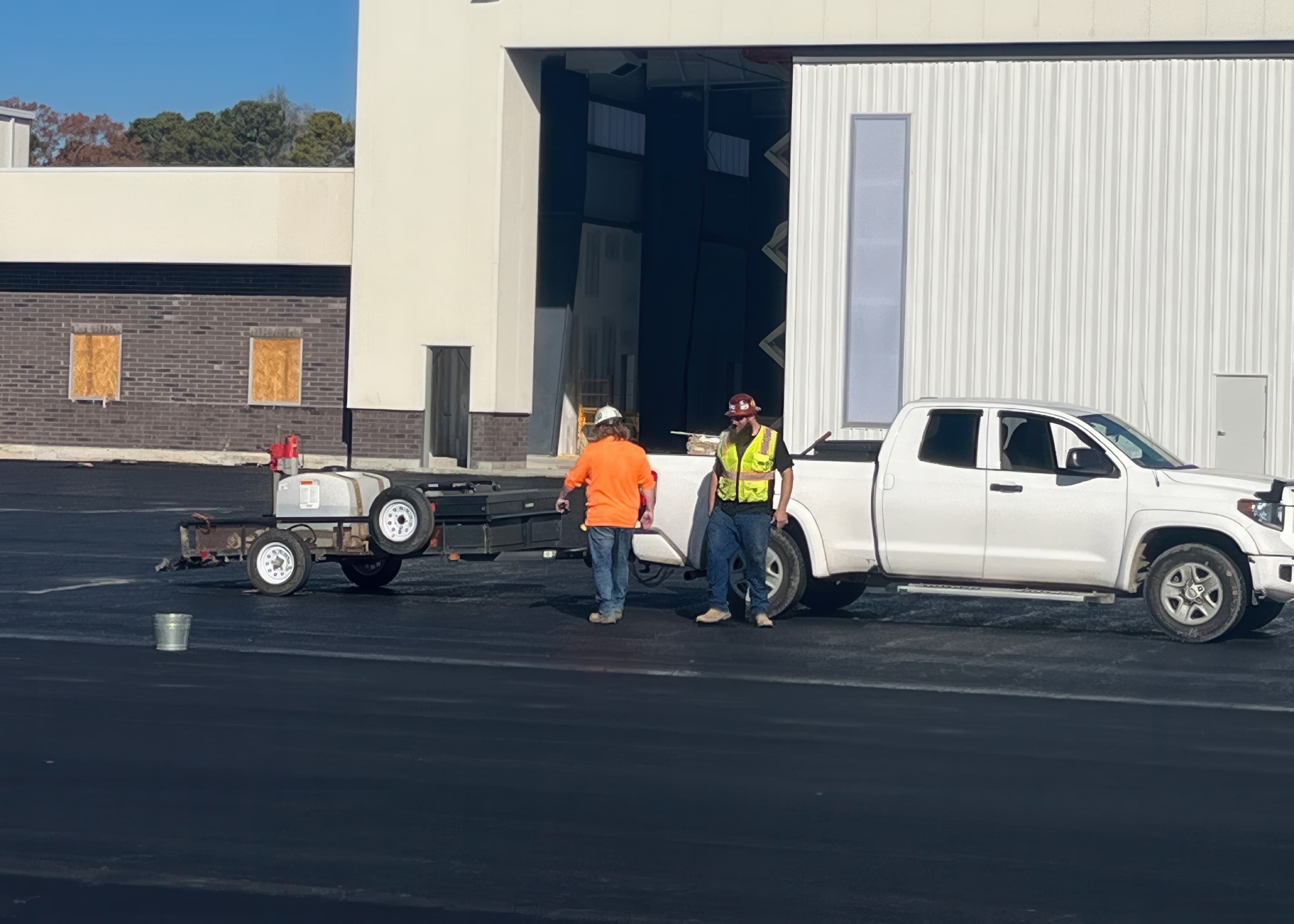 The fabric extends pavement lifespan