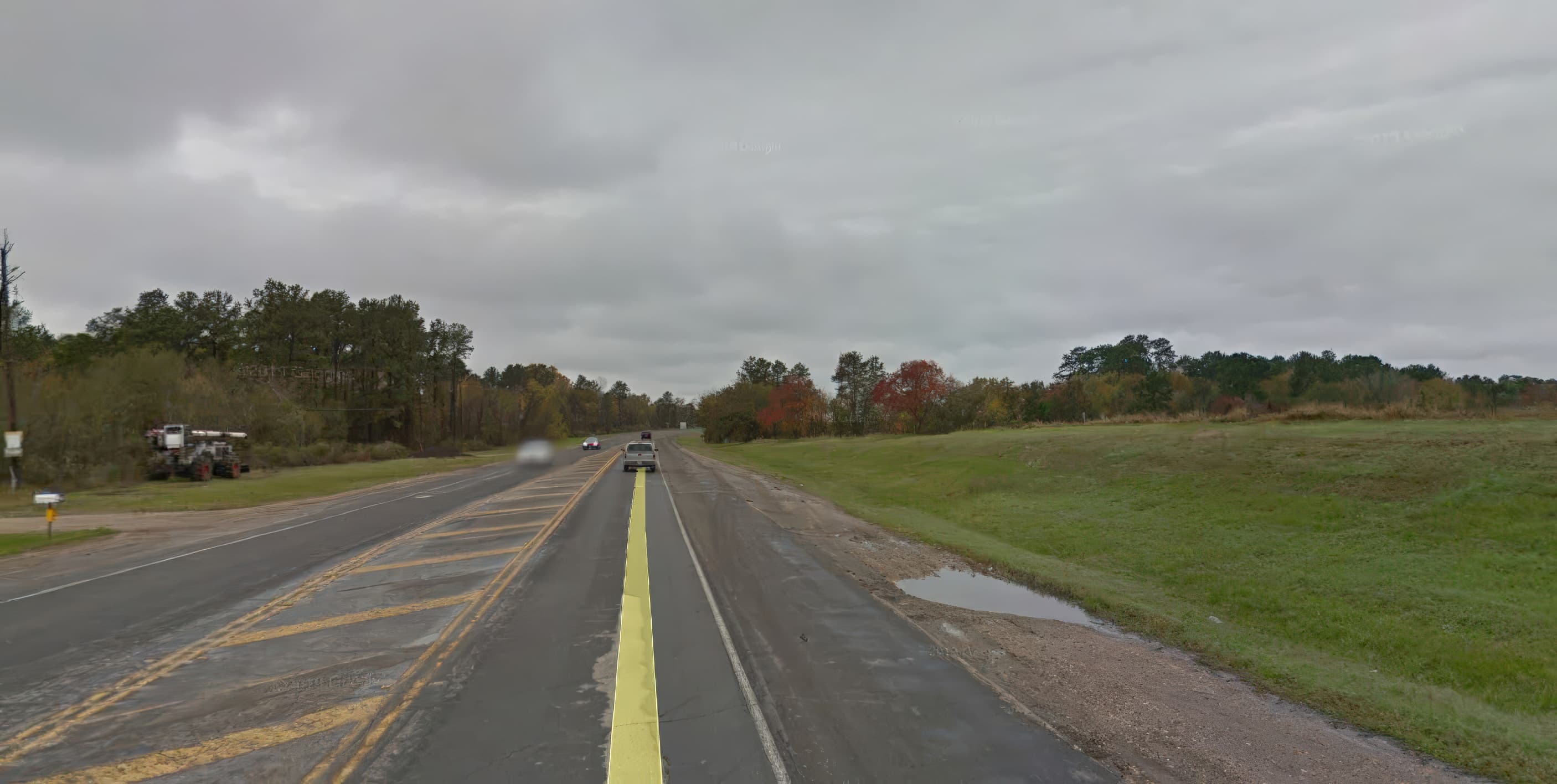 The roadway expansion transformed SH 105 from two lanes to four at the FM1774 crossing.