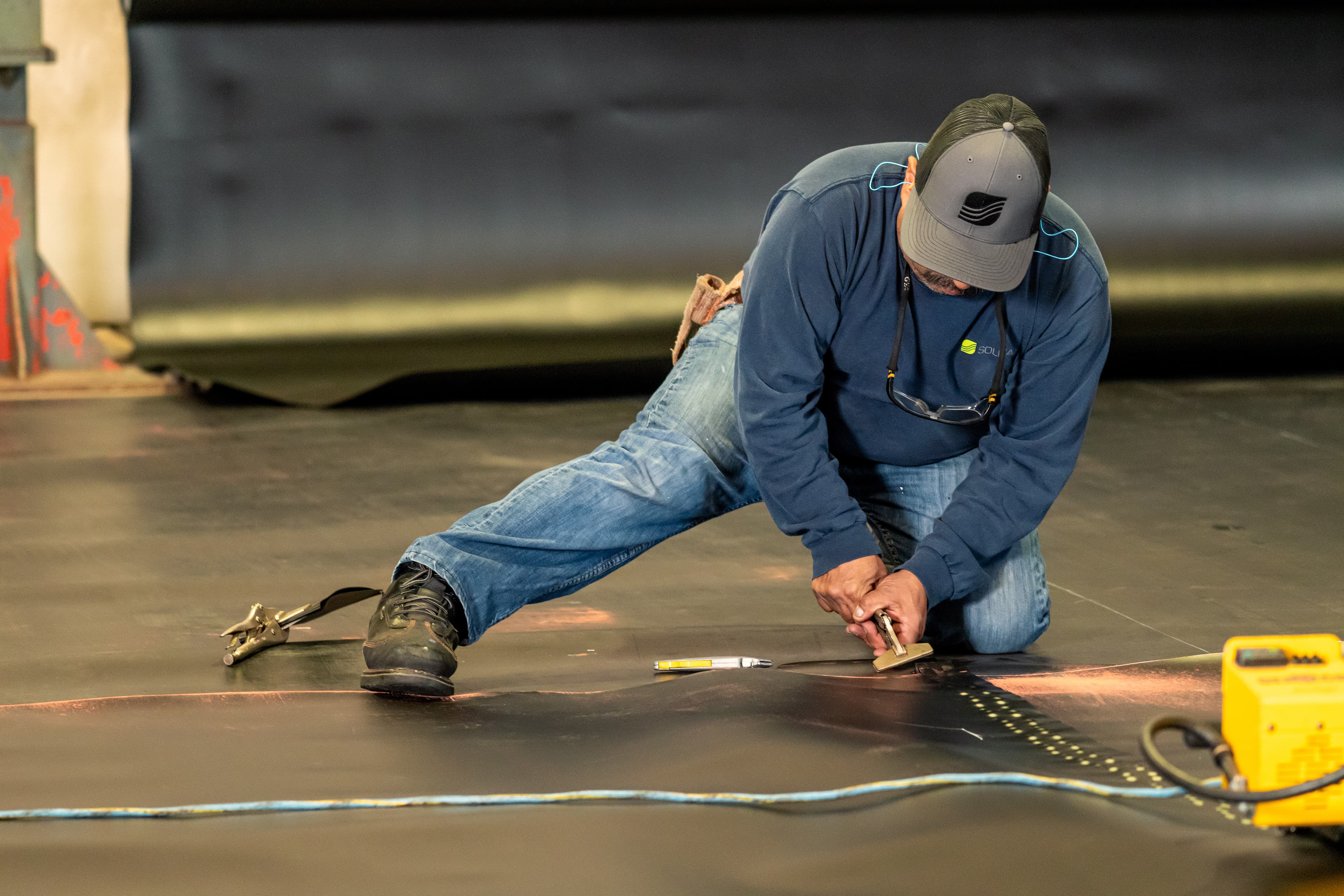 Hazardous waste storage – custom fabrication of pond penetration boxes