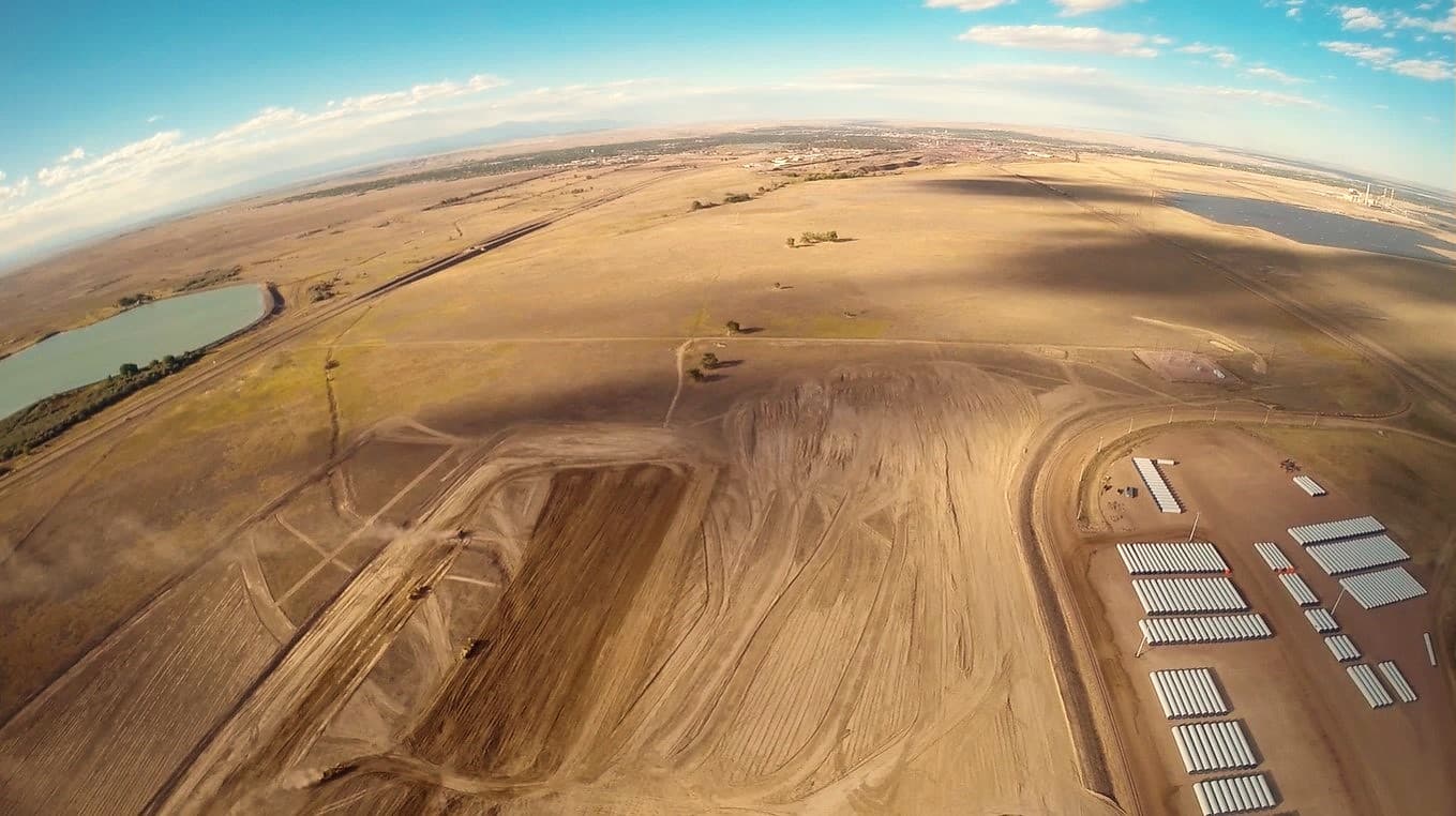 The stabilized laydown yard has exceeded load expectations, showing minimal deflection even under heavy axle loads.